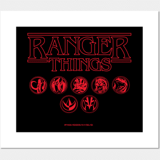 Ranger Things Posters and Art